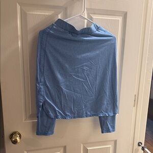 Light Blue Women's Long Sleeve Top